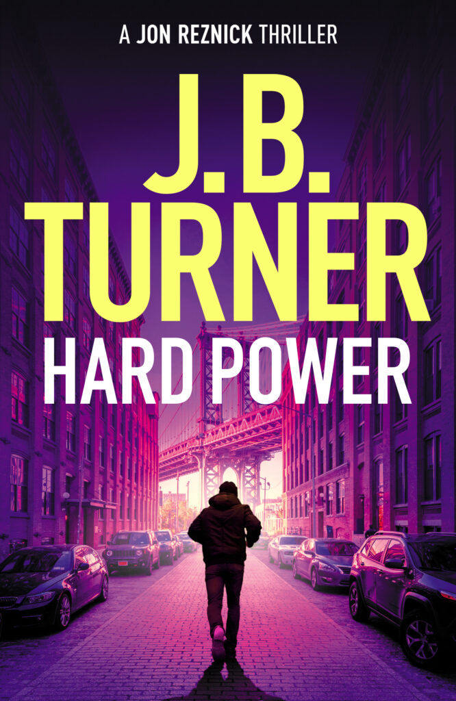 Hard Power book cover by J.B. Turner