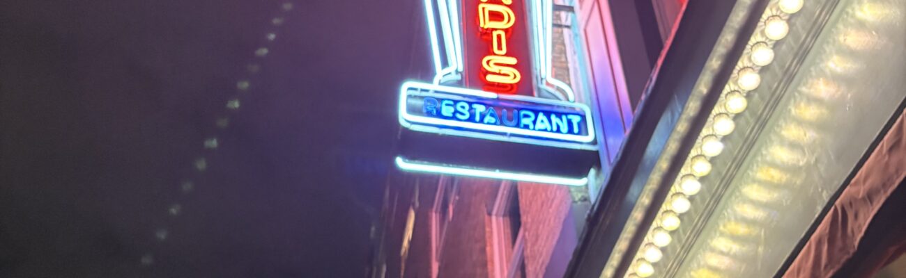 J.B. Turner in Soho, London, December 2025