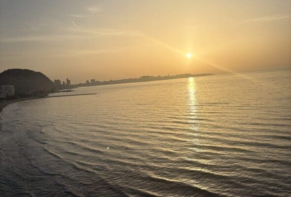 Alicante at dawn