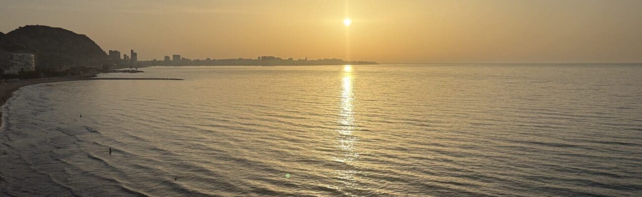 Alicante sunrise